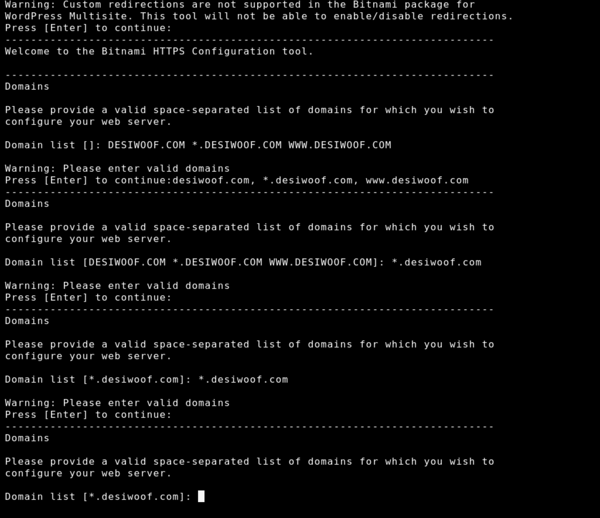 Support for the treatment